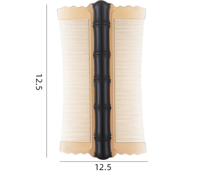 🎋 50% OFF 🌿 Bamboo Double-Sided Fine Tooth Comb – Removes Dandruff & Helps Remove Lice | Ergonomic Grip
