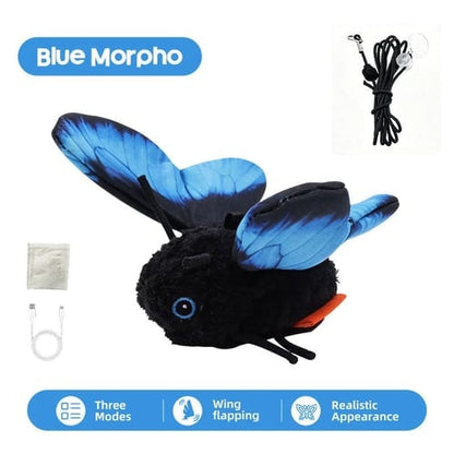 🎁2026 New Arrivals 49% OFF💥Smart Sensing Flapping Butterfly Toy for Cats – Auto-Motion Activation, Realistic Flutter & Endless Play 🦋