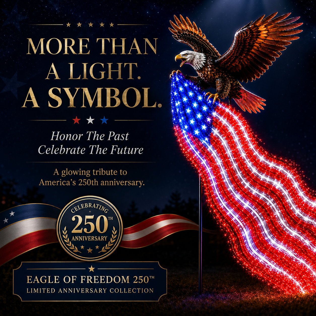 🇺🇸 250th Anniversary Sale - 50% OFF 🦅 Eagle of Freedom™ Solar Garden Light