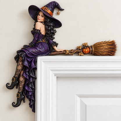 💀 Spooky Reaper Door Frame Corner Decor