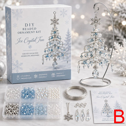 DIY Christmas Tree Beaded Ornament Kit