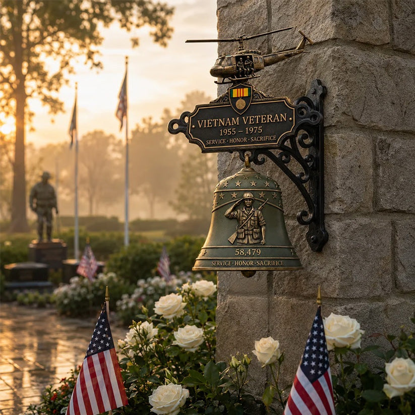 🔔 Last Day Promo: 50% OFF - Veteran Tribute Wall Bell