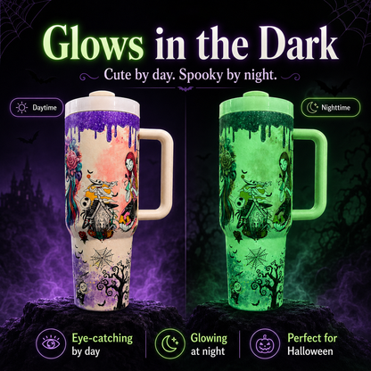 ⏳Time Limited 50% Off⏰-🎃💀Halloween Skeleton Tumbler
