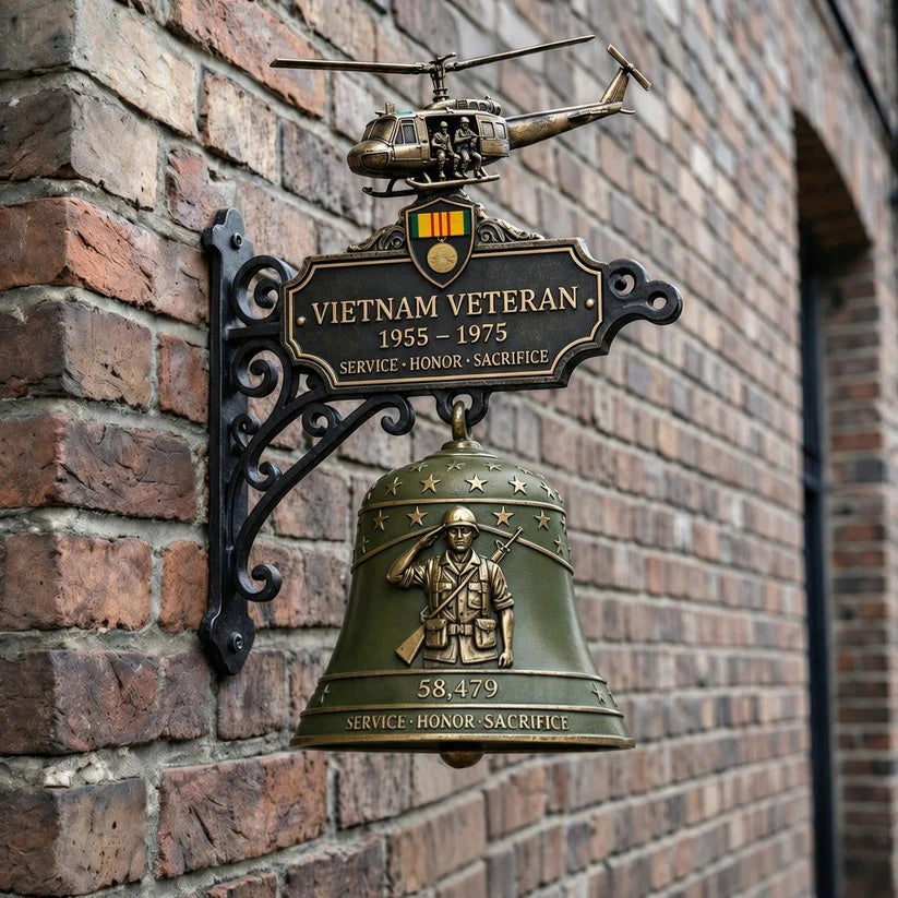 🔔 Last Day Promo: 50% OFF - Veteran Tribute Wall Bell