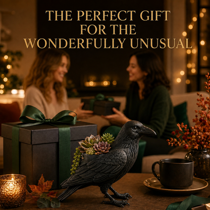 🎁Last Day 50% OFF - Crow Succulent Pot