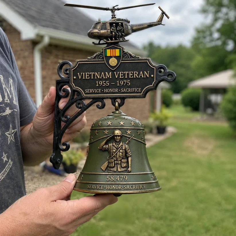 🔔 Last Day Promo: 50% OFF - Veteran Tribute Wall Bell