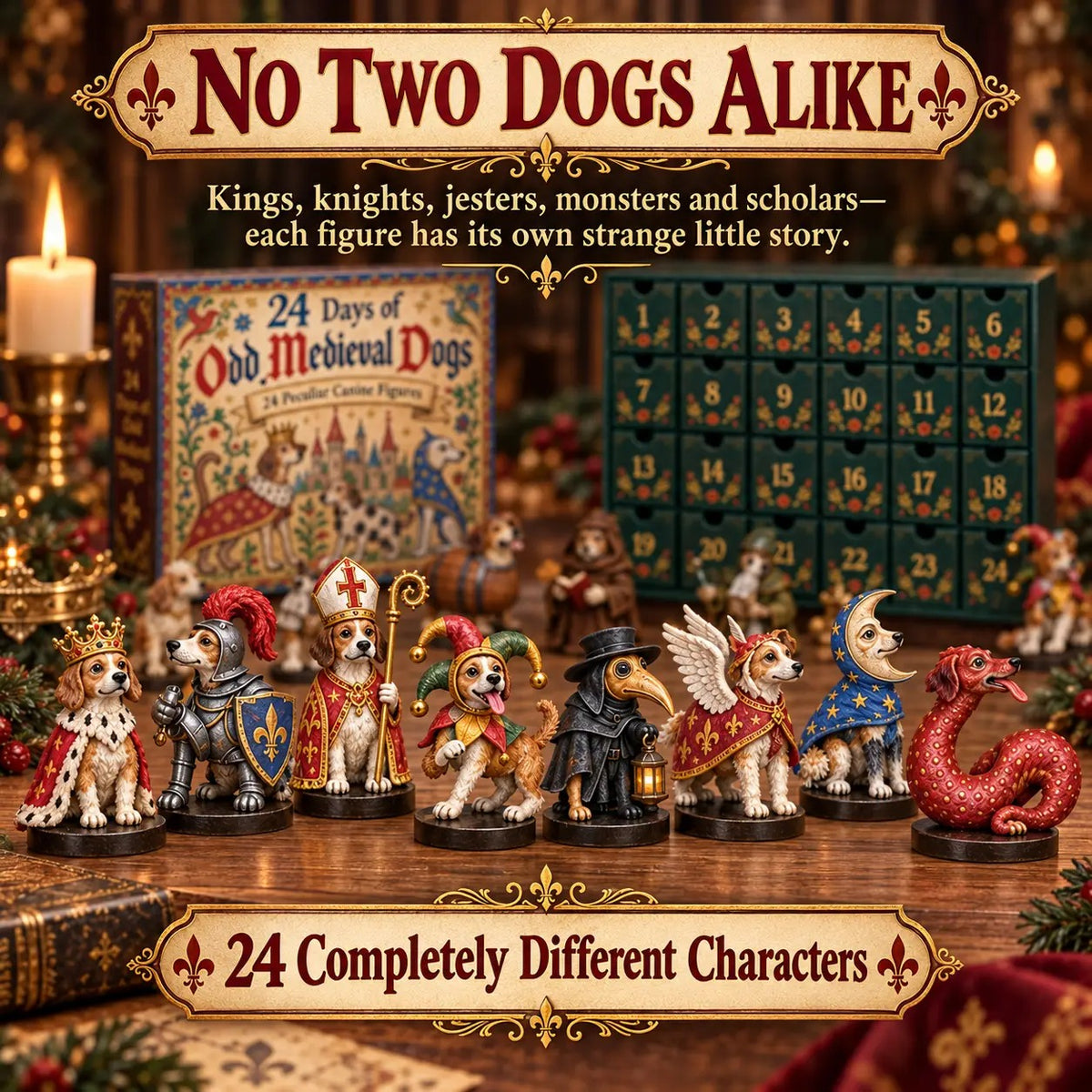 🎄24 Days of Odd Medieval Dogs🐶