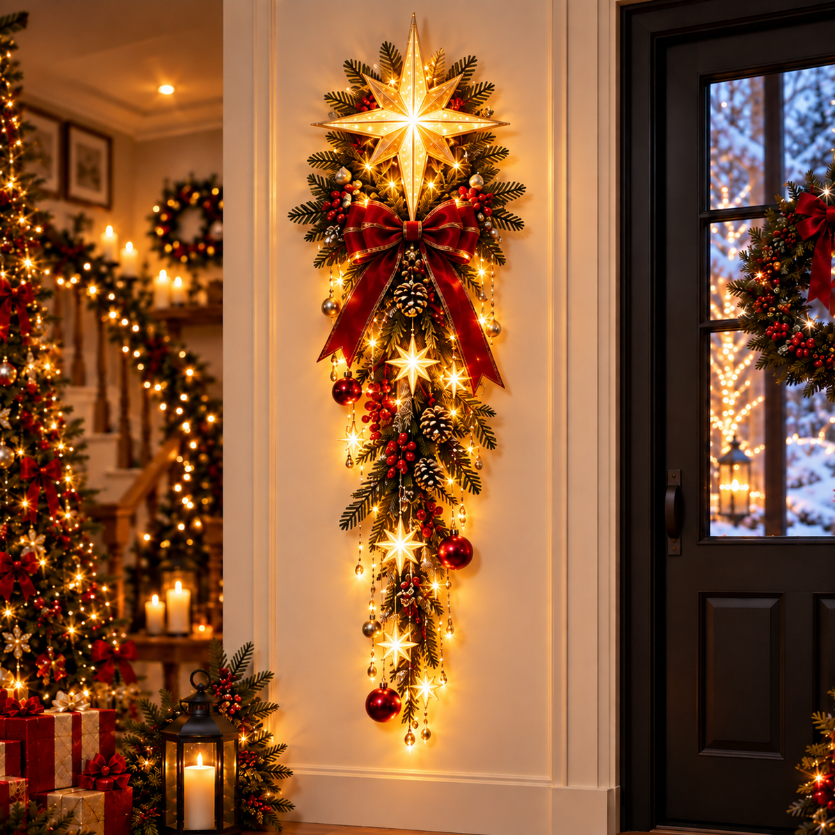 ✝️ Bethlehem Light of Hope™ – Lighted Nativity Wall Decor