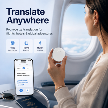 🔥HOT SALE🔥AI Language Translator Device – Real-Time Two-Way Voice Translator with Multi-Language Support