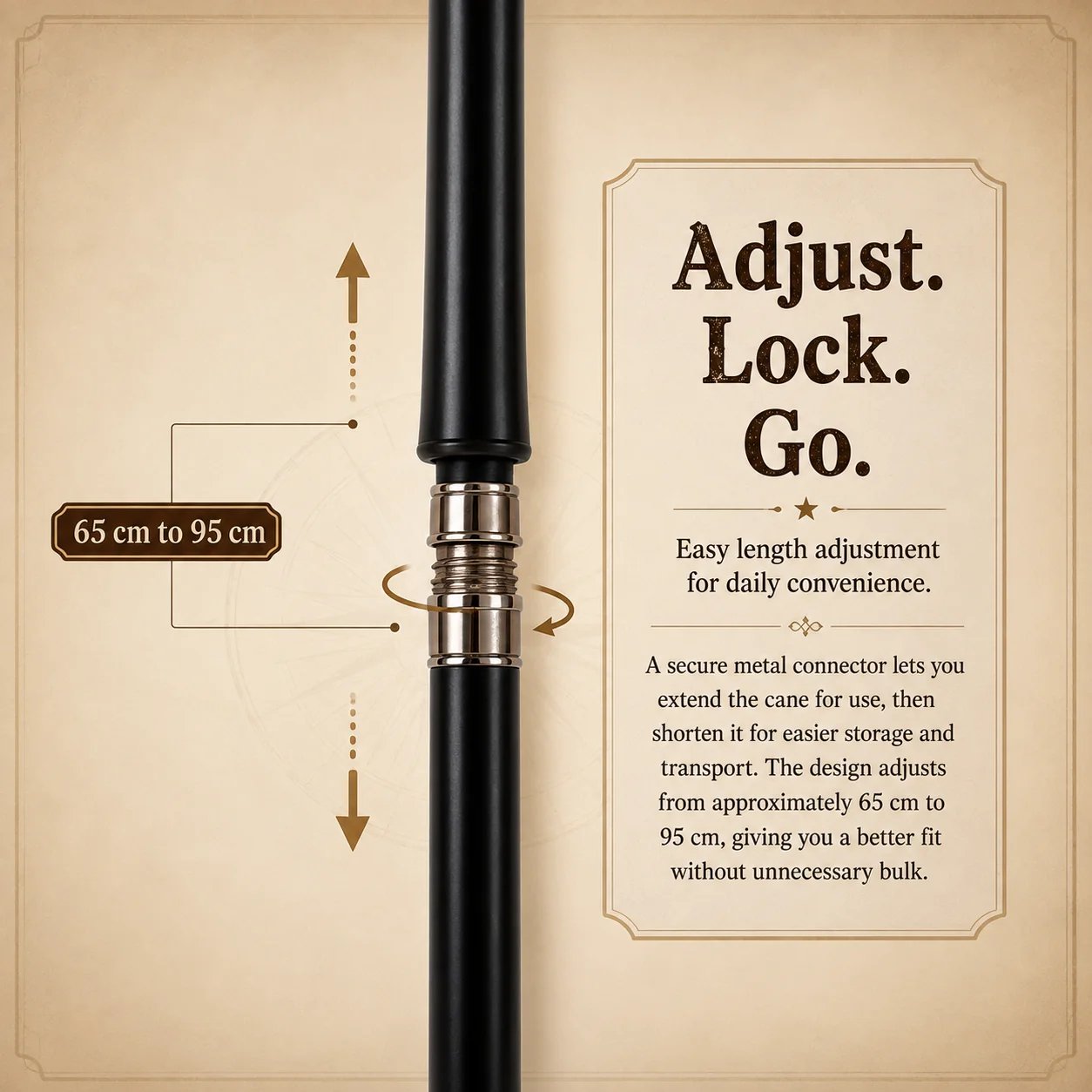 🤠 Vintage Western Walking Cane – Classic Cowboy-Inspired Walking Stick (📦Buy 2 Free Shipping)