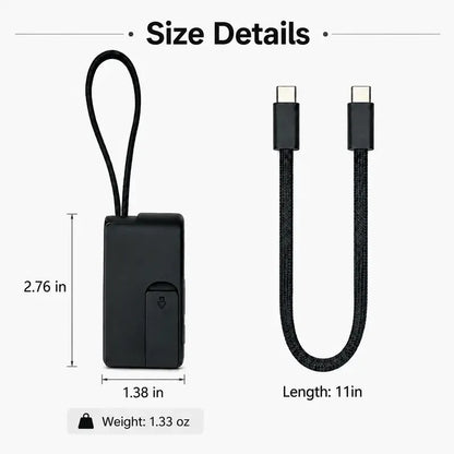 🧳 240W Pocket All-in-One Travel Tech Kit – USB-C Cable, Multi-Adapters, 480Mbps Data Sync, SIM/TF Storage & Phone Stand 🛫✨
