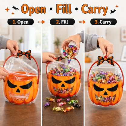🎃 Halloween Zip-Top Treat Bags