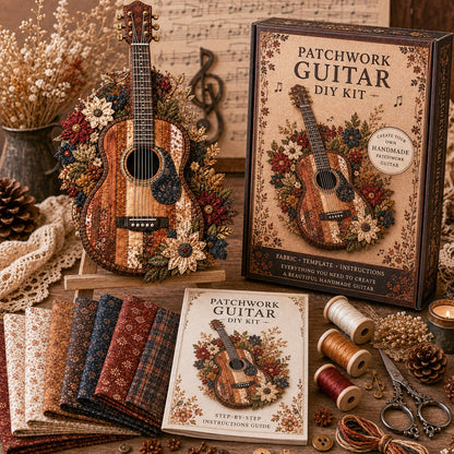 🎶Vintage Patchwork Music Instrument DIY Kit