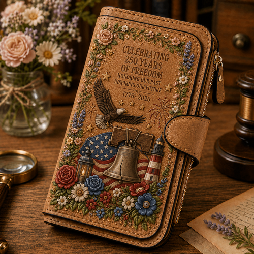 Retirement & Patriotic Commemorative Keepsake Wallet Collection