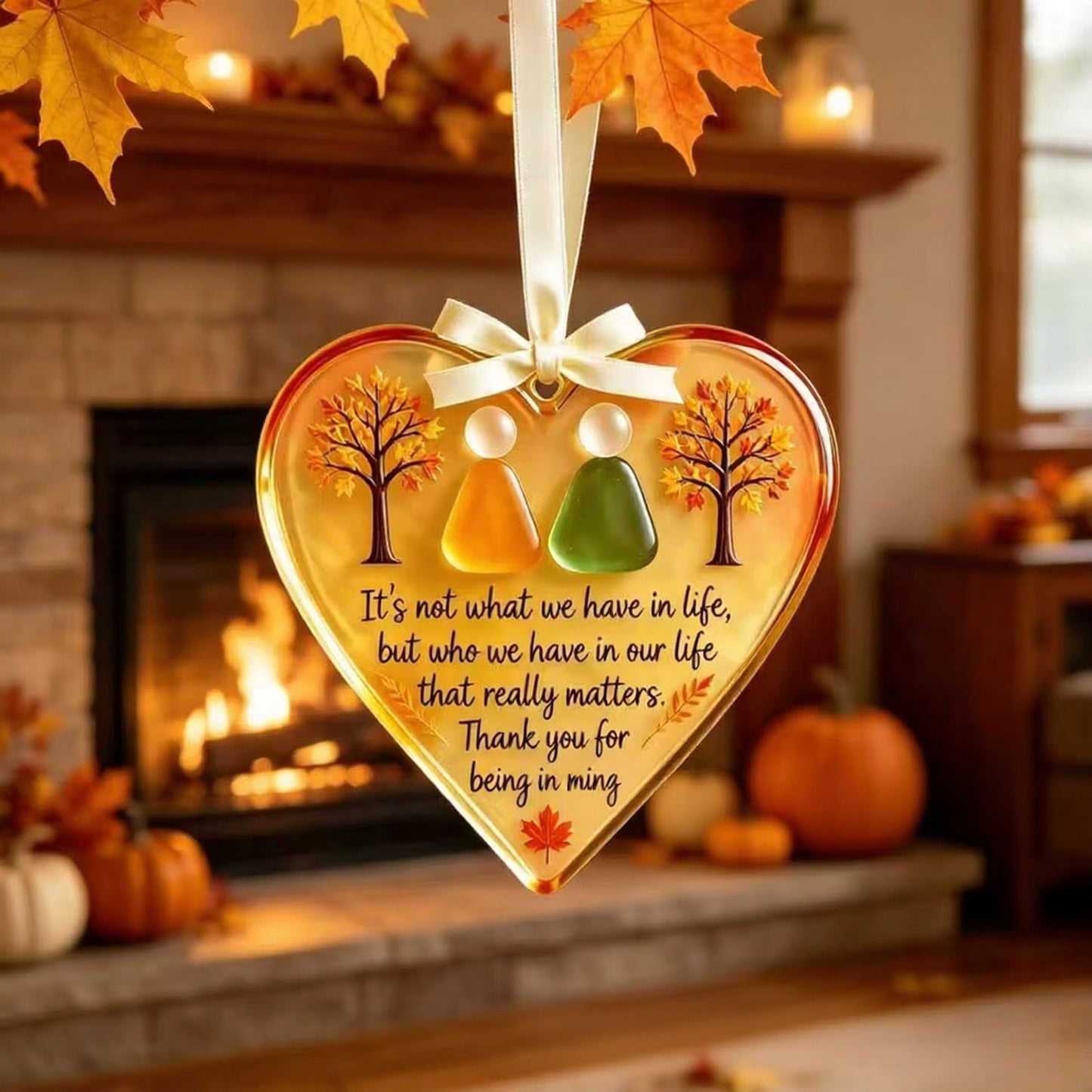 Sea Glass Friendship Decor Shaped by Nature 🍂& Crafted by Hand 💛