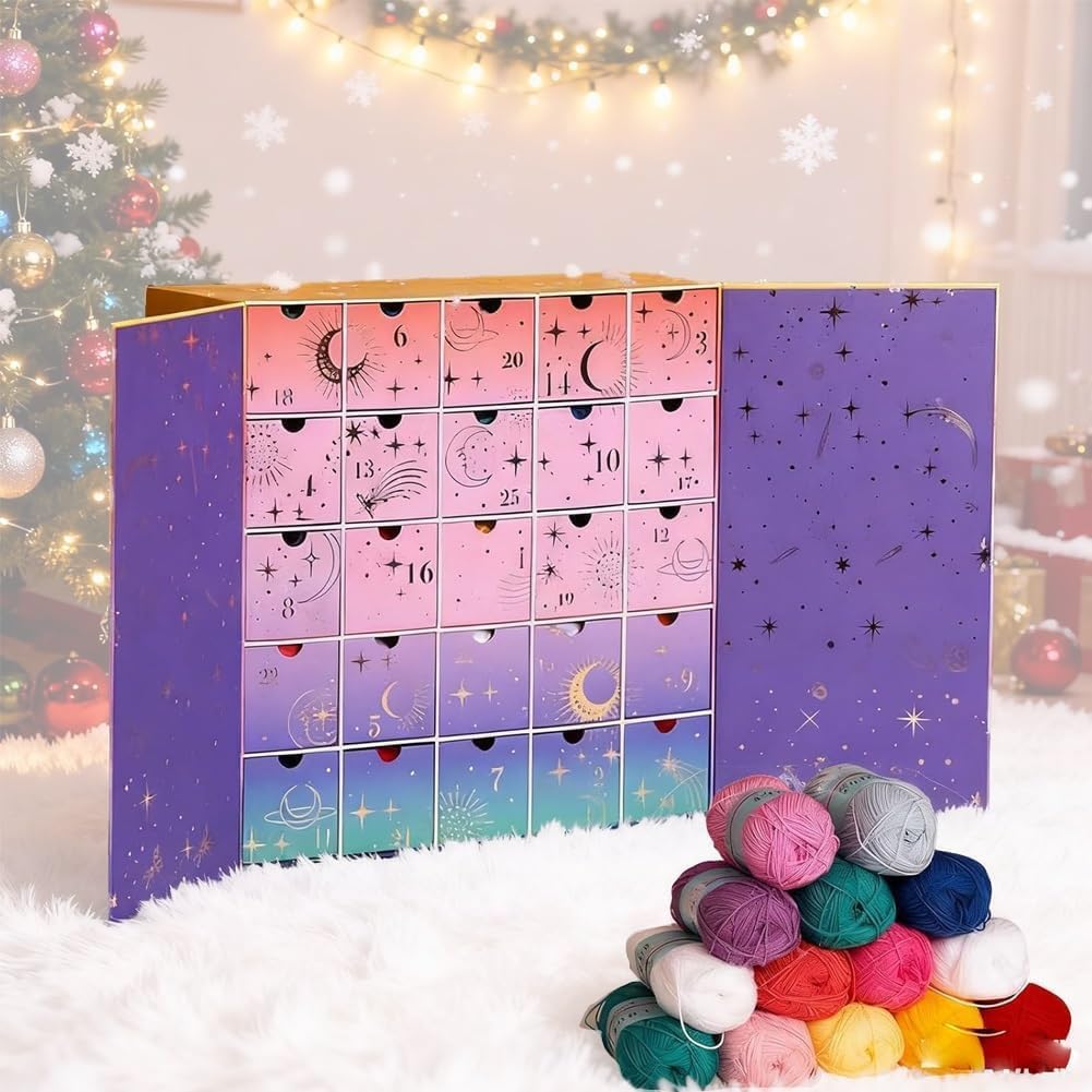 🧵 Crochet Advent Calendar 2026 – 25 Days of Yarn, Crochet Tools, Patterns & Creative Surprises (🔥Same as in the video)