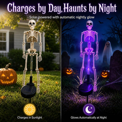 🔥Hot Sale - 49% OFF🎉Solar Skeleton YardStake