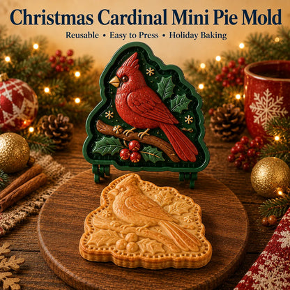 ⏳ Last Day 49% OFF – 🎄16-Design Christmas Mini Pie Mold Collection | Reusable Embossed Molds for Shaping Detailed Santa, Snowman, Reindeer, Tree & Holiday Pies 🥧✨