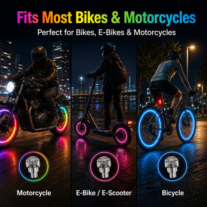 🔥Hot Sale - 49% OFF🔥LED Tire Valve Stem Lights