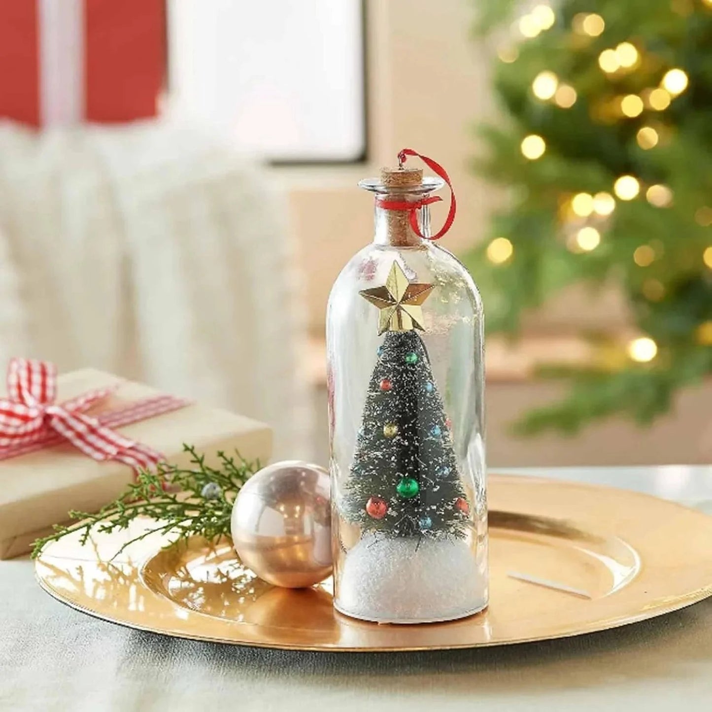🎁🔥Mr. Christmas  Christmas Tree Message In A Bottle