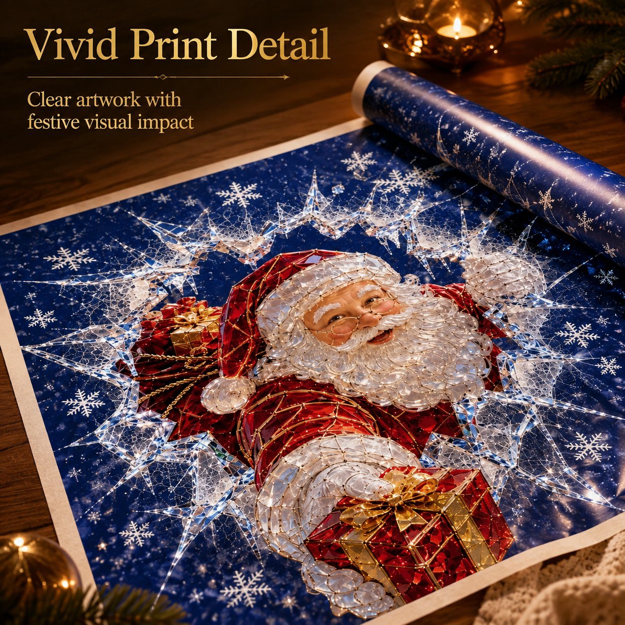 🔥Last Day 50% OFF - 🎅 2026 Christmas Window Decals – 3D Crack Glass Holiday Decorations for a Magical Winter Wonderland