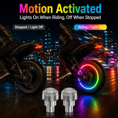 🔥Hot Sale - 49% OFF🔥LED Tire Valve Stem Lights