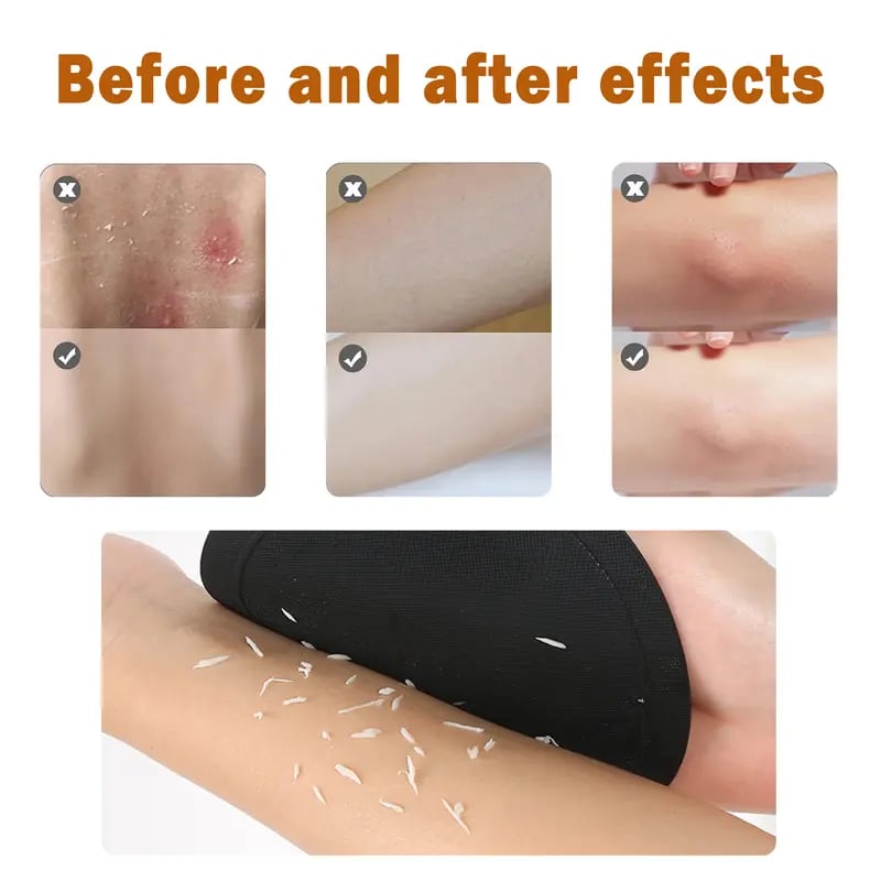 4 Counts Soft Rubber Shower Scrubber for Efficient Cleansing Body, For All Kinds of Skin and more Cleaning