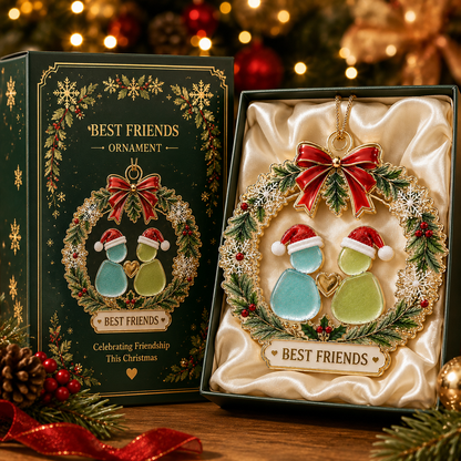 🎄BEST FRIENDS Christmas Ornament