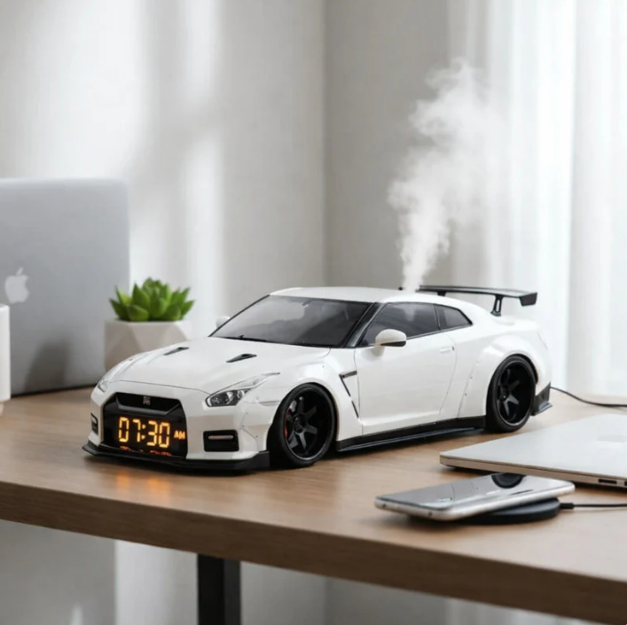 🏎️Hypercar Alarm Clock⏰Realistic Engine & Light Effects🔥