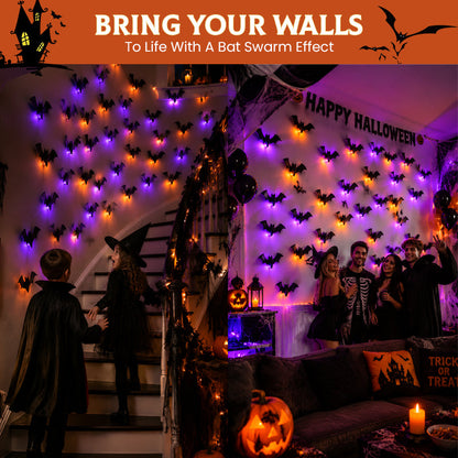 Halloween LED Flying Bat Decorations