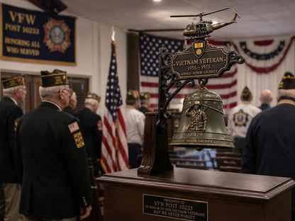 🔔 Last Day Promo: 50% OFF - Veteran Tribute Wall Bell