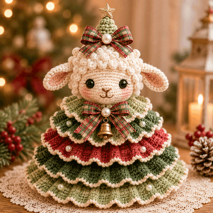 🔥LAST DAY 50% OFF - 🎄Crochet Animal Christmas Tree DIY Kit – Stitch a Little Christmas Magic