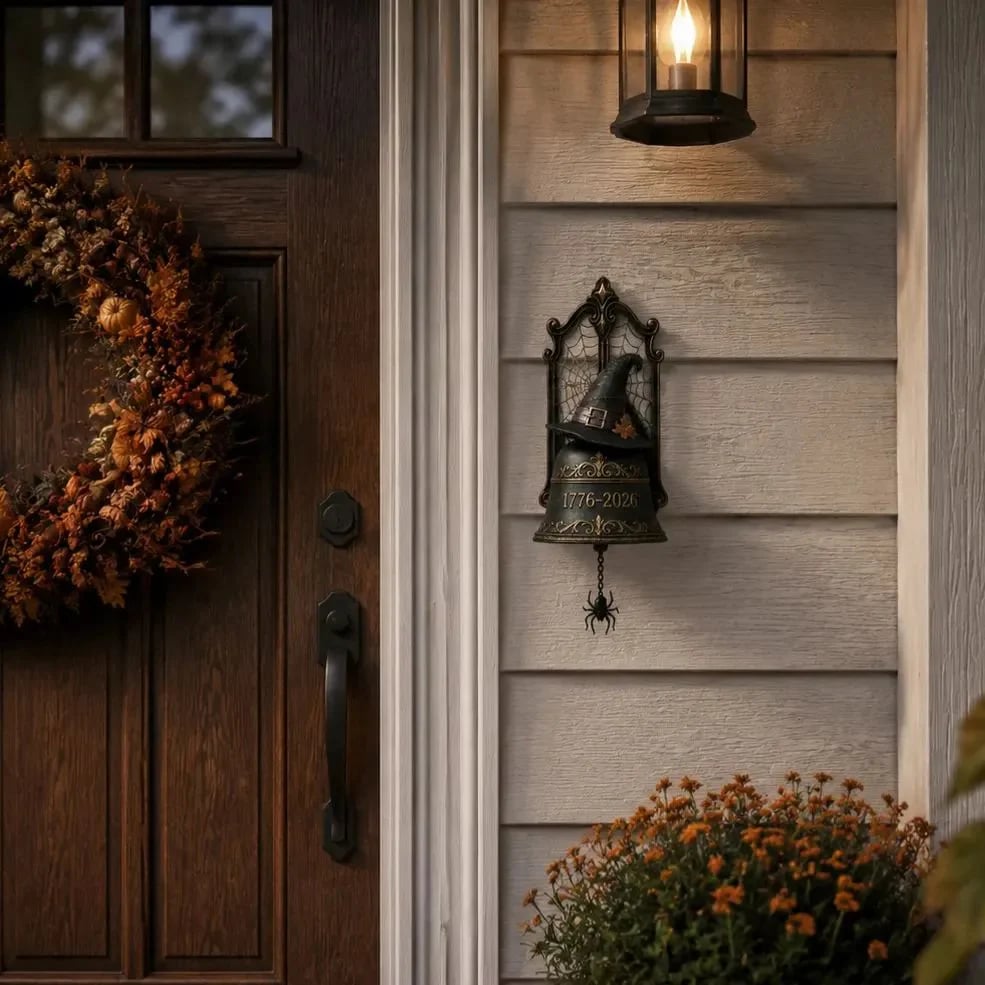 Halloween × America 250 Gothic Liberty Bell Wall Decor