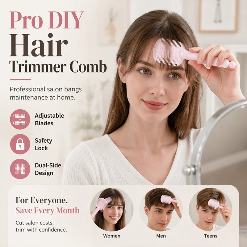 DIY Hair Thinning Comb