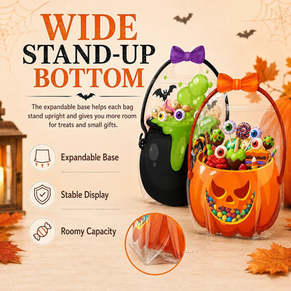 🔥Last Day 50% OFF - 🎃Halloween Plastic Goodie Bags