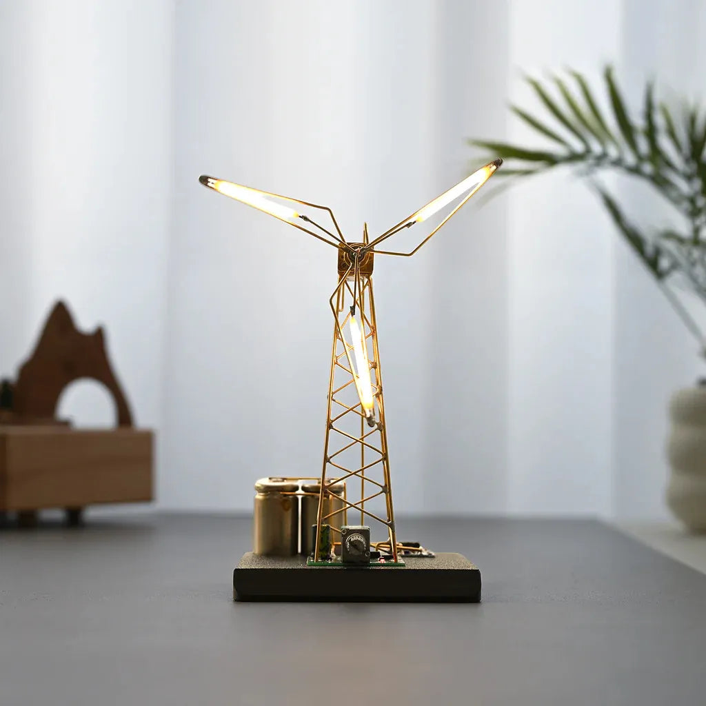 🎁 DIY Windmill Night Light – Creative DIY Gift for Kids & Adults
