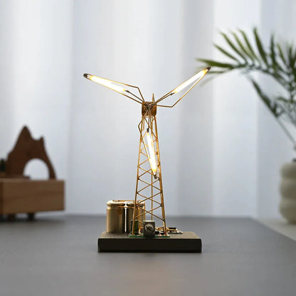 🎁 DIY Windmill Night Light – Creative DIY Gift for Kids & Adults