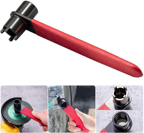🛠️ 2-in-1 Angle Grinder Wrench | Heavy-Duty High Carbon Steel Spanner for Quick Nut Removal
