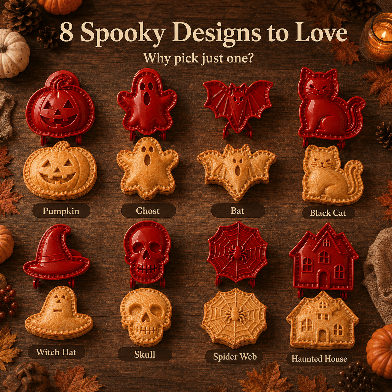 🎃 Full Halloween Set - 8pcs (Save 30% & Free Shipping)