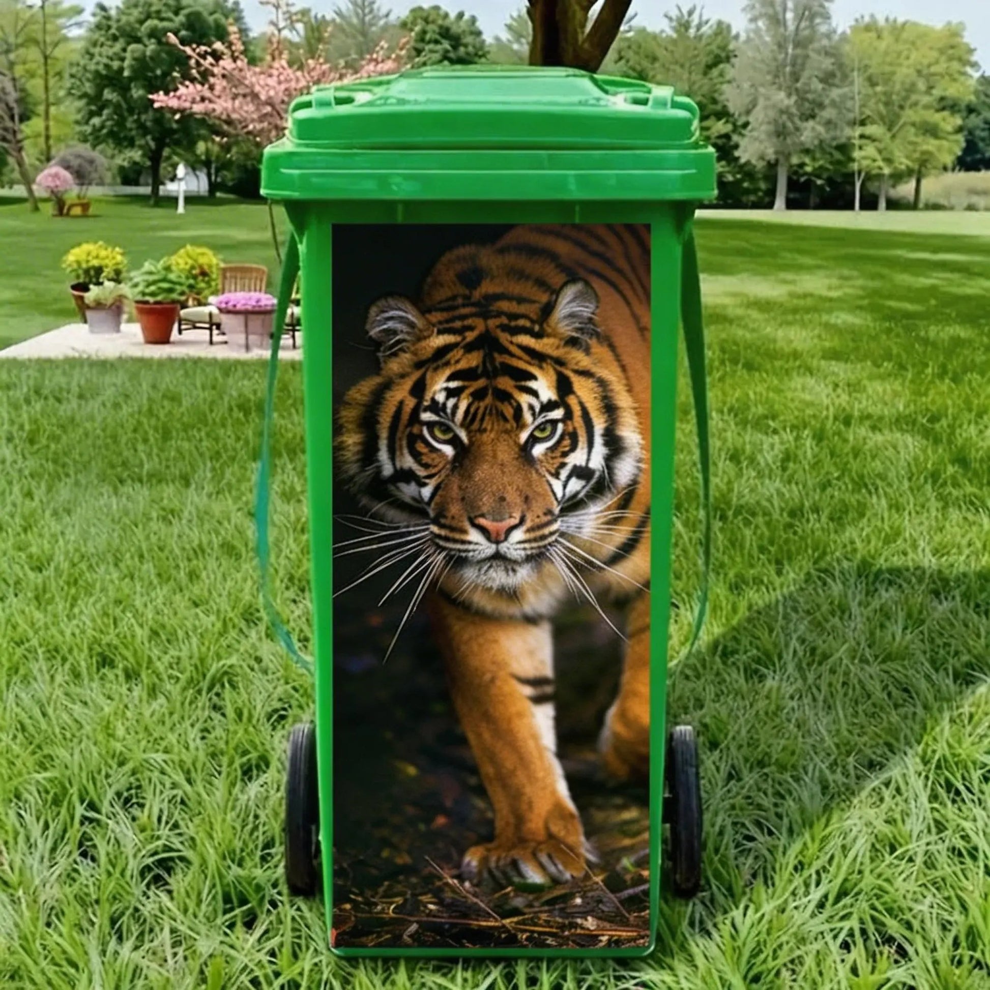 ⏳ Last Day 49% OFF – Creative Trash Can Sticker with Colourful Cartoon✨