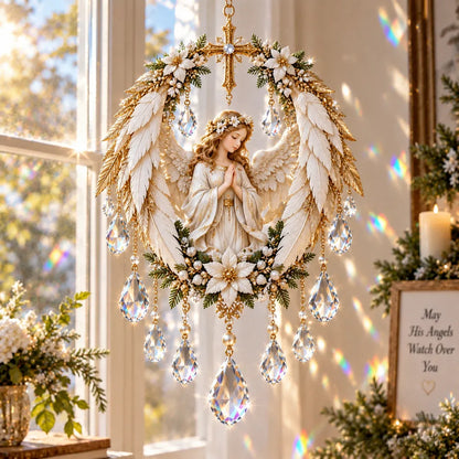 ✝️ Christian Crystal Suncatcher | 5 Faith-Inspired Window Designs with Cascading Rainbow Crystals ✨