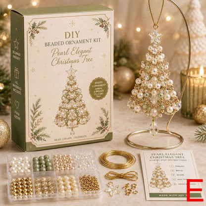 DIY Christmas Tree Beaded Ornament Kit