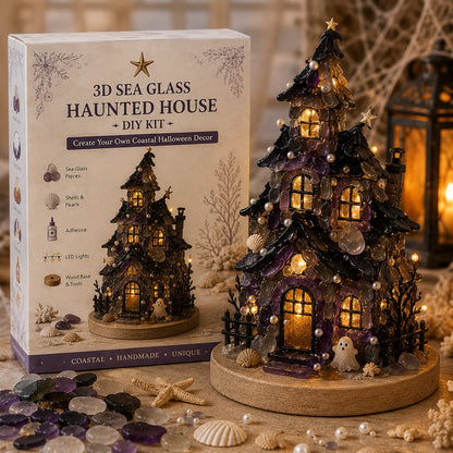 🎉⏳ 49% OFF – 🎃 Beginner-Friendly DIY Lighted Sea Glass Halloween Character Kit Collection | Complete Kit with Sea Glass Pieces, LED Lights & Step-by-Step Guide Included 💕