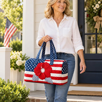 Handmade Quilted USA Tote Bag 🇺🇸 Proudly American-made💖