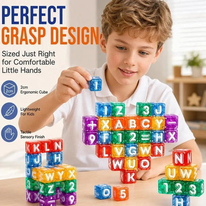 🔥Last Day 49% OFF !! ⏰Magnetic Alphabet Number Cubes for Children