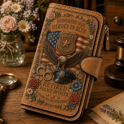 Retirement & Patriotic Commemorative Keepsake Wallet Collection