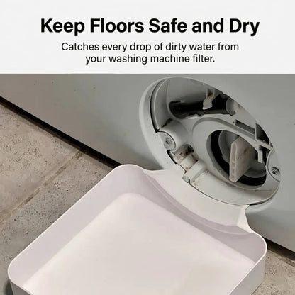 ✨🧺Keep Utility Room Floors Drier On Laundry Days - Washing Machine Drip & Drainage Tray💧
