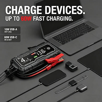 🔥 Limited-Time Free Shipping! 49% OFF & Free Shipping 💥 Boost X GBX155 4250A Car Jump Starter — Suitable for 10.0L Gasoline & 8.0L Diesel Engines