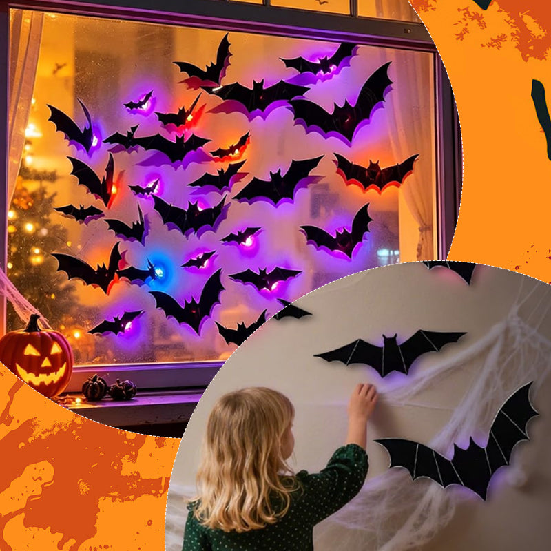 Halloween LED Flying Bat Decorations