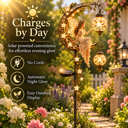 🧚‍♀️Last Day 49% OFF🌙 Moonlit Fairy Lantern™ – Solar Garden Stake Light ✨
